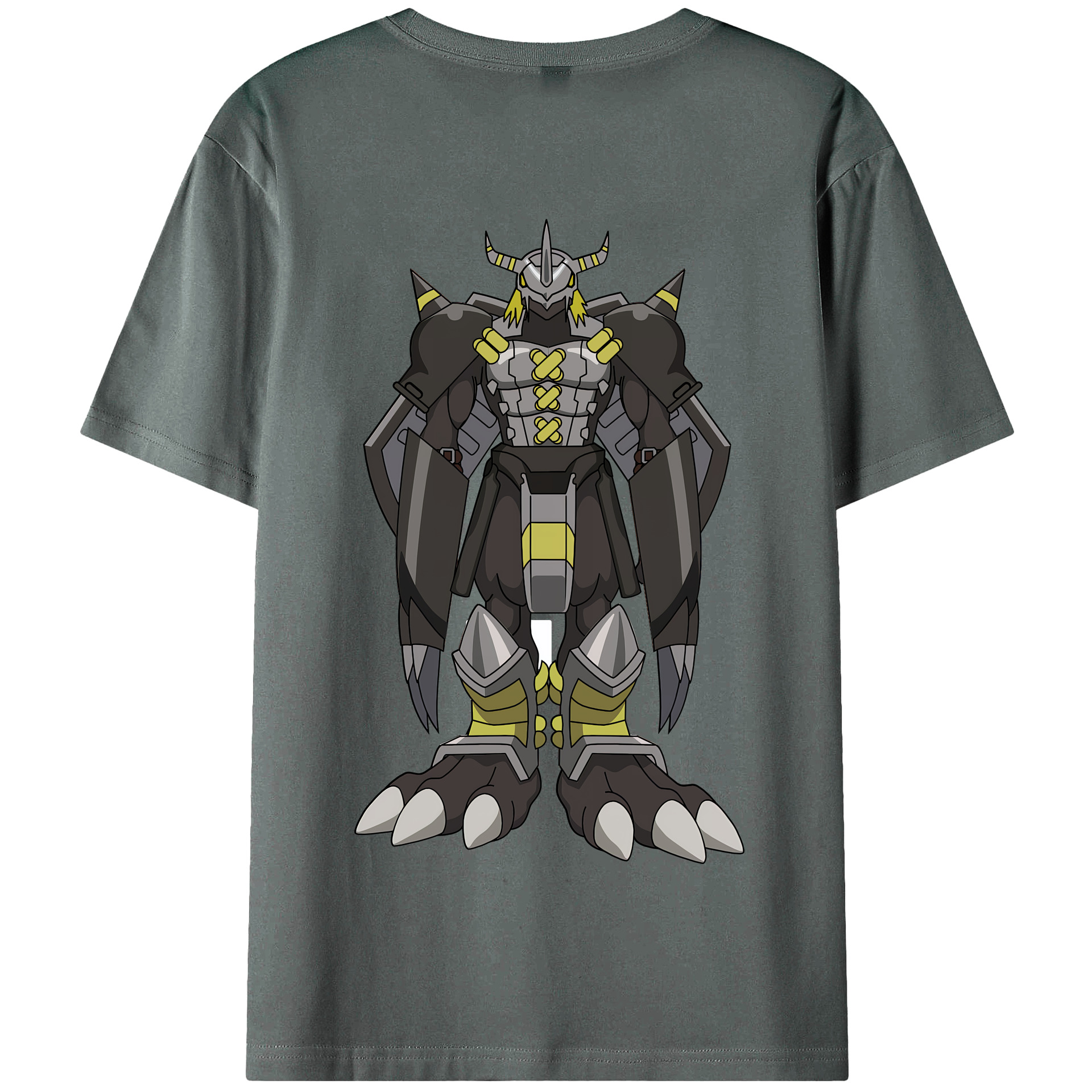 （画像用） Digimon デジタルモンスター/デジモン 綿100％半袖Tシャツ（背面プリント）